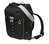 Basil miles daypack - sportieve fietstas - unisex - zwart/lime