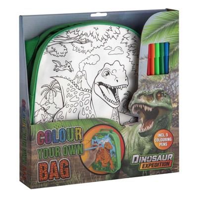 Creative Craft Group Dino kleur je eigen tas