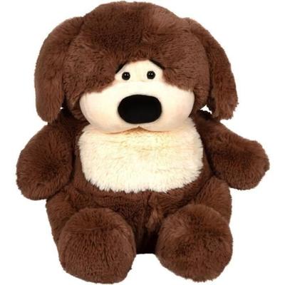 Knuffel mollige hond - GIPSY TOYS - 40 cm bruin