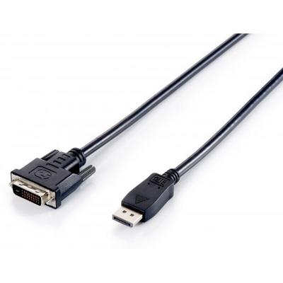 Equip 119336 displayport to dvi-d dual-link video cable, m/m, 2m, black