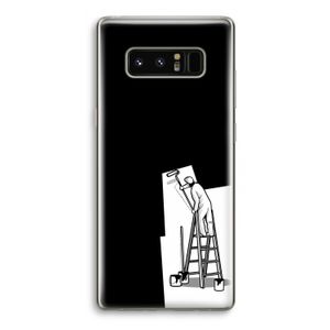 Musketon Painter: Samsung Galaxy Note 8 Transparant Hoesje