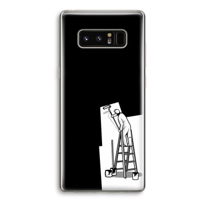 Musketon Painter: Samsung Galaxy Note 8 Transparant Hoesje