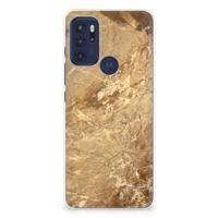 Motorola Moto G60s | TPU | Siliconen hoesje | Marmer Creme