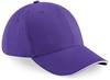 Beechfield CB20 Athleisure 6 Panel Cap - Purple/White - One Size