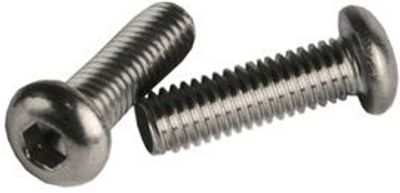 Bofix inbusbout m5 x 16 rvs met bolkop (25 stuks)