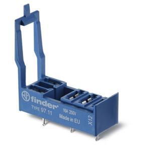 Finder 97.11 Relaissocket (l x b x h) 38.6 x 12.4 x 33 mm 1 stuk(s)