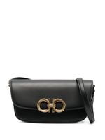 Ferragamo sac à bandoulière Trapezio à logo - Noir