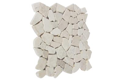 Mosaikfliesen Weiß 30x30 cm