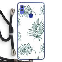 Simple leaves: Honor Note 10 Transparant Hoesje met koord