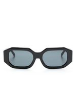 Linda Farrow x The Attico Irene hexagonal-frame sunglasses - Black