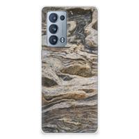 OPPO Reno 6 Pro Plus 5G | TPU | Siliconen hoesje | Steen