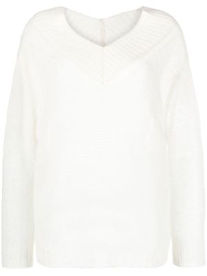 Forte Forte pull en maille ajourée - Tons neutres