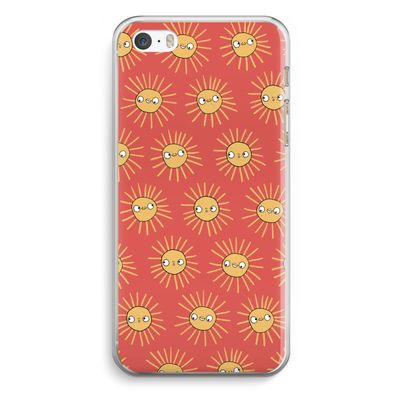 Zon: iPhone 5 / 5S / SE Transparant Hoesje