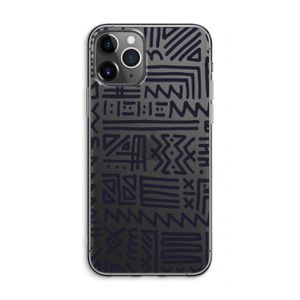 Marrakech print: iPhone 11 Pro Max Transparant Hoesje