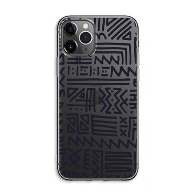 Marrakech print: iPhone 11 Pro Max Transparant Hoesje