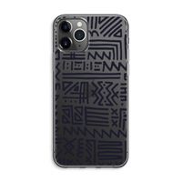 Marrakech print: iPhone 11 Pro Max Transparant Hoesje