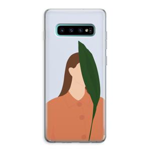 Leaf: Samsung Galaxy S10 Plus Transparant Hoesje