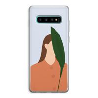 Leaf: Samsung Galaxy S10 Plus Transparant Hoesje