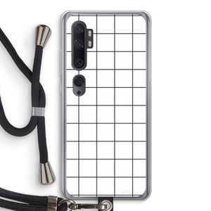 Rooster: Xiaomi Mi Note 10 Pro Transparant Hoesje met koord