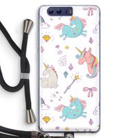 Fantasiewereld: Honor 9 Transparant Hoesje met koord