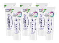 Sensodyne Complete Protection Advanced Whitening Tandpasta Multiverpakking