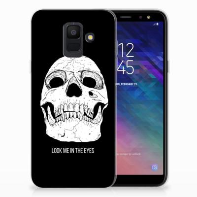 Silicone Back Case Samsung Galaxy A6 (2018) Skull Eyes Silicone Back Case Samsung Galaxy A6 (2018) Skull Eyes