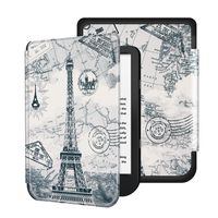 Lunso - sleepcover flip hoes - Kobo Nia (6 inch) - Eiffeltoren - thumbnail