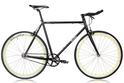 Quella Nero Crème Fixie Fiets Quella Nero Crème Fixie Fiets