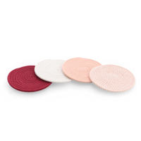 4-delige set onderzetters Pink 4-delige set onderzetters Pink