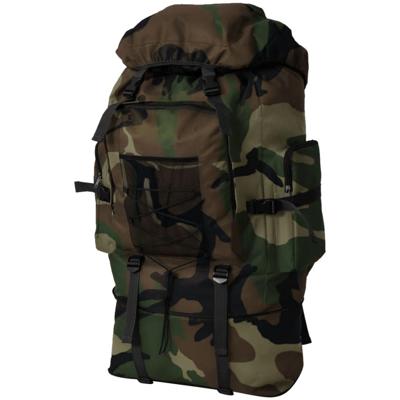 VidaXL Rugzak legerstijl xxl 100 l camouflage