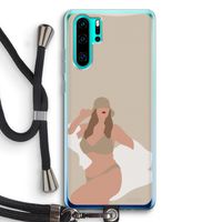 One of a kind: Huawei P30 Pro Transparant Hoesje met koord