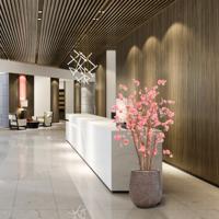 Bloesem Deluxe Kunstplant 120cm roze in pot