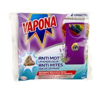 Vapona Vapona Anti-Mot Cassettes Lavendel - 2 Stuks