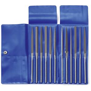 Dick 21001020 Set naaldvijlen, kap 2, 12-delig in plastic tas Lengte 100 mm 1 set(s)