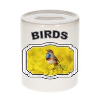 Dieren liefhebber blauwborst vogel spaarpot - vogels cadeau - thumbnail