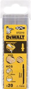 DeWALT DT2210 T 101 D Decoupeerzaagblad voor Hout VE=20
