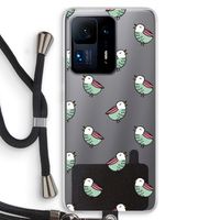 Vogeltjes: Xiaomi Mi Mix 4 Transparant Hoesje met koord
