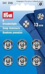 Prym Drukkers Zilver 13mm