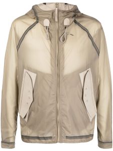 Ten C veste à effet de transparence - Tons neutres