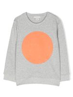 Stella McCartney Kids sweat en coton à logo imprimé - Gris - thumbnail