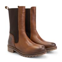 Travelin&apos; Women - pull on boot - Cognac - Maat 37