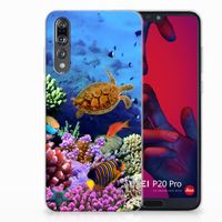 Huawei P20 Pro TPU Hoesje Vissen - thumbnail