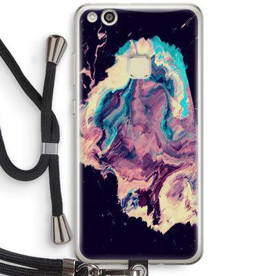 Cosmic Silence: Huawei Ascend P10 Lite Transparant Hoesje met koord