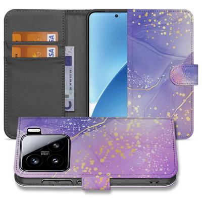 Hoesje voor Xiaomi 15 Watercolor Paars