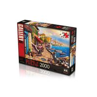 A Seaside Holiday Puzzel 2000 Stukjes - thumbnail