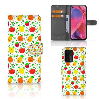 OPPO A54 5G | A74 5G | A93 5G | Book Cover | Fruits
