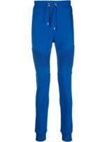 Balmain pantalon à logo imprimé au dos - Bleu - thumbnail