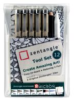 Fineliner Sakura Zentangle tool set 12delig - thumbnail