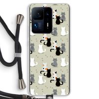Katten: Xiaomi Mi Mix 4 Transparant Hoesje met koord