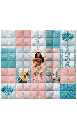 Vaiana bedsprei 140 x 200 cm